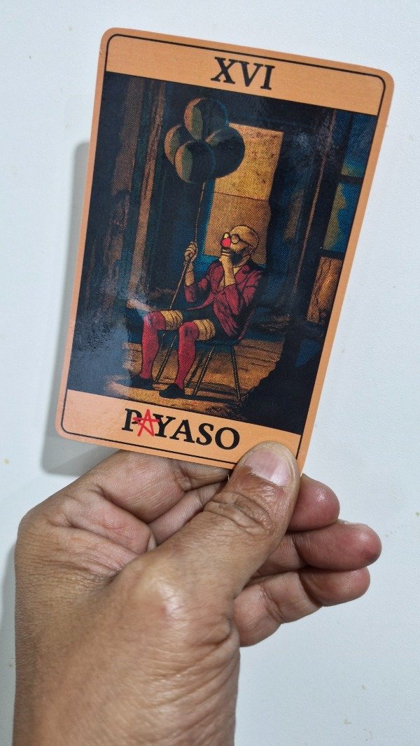 Producto - Carta Tarot Payaso Lali
