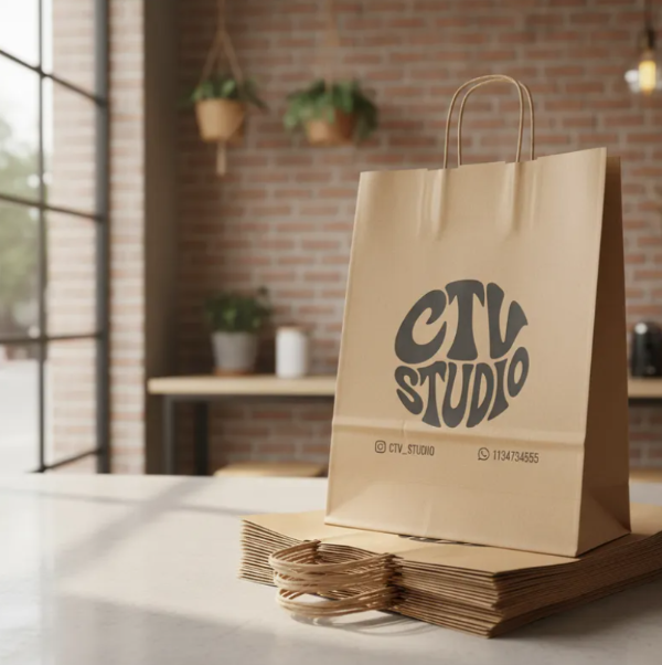 Producto - Bolsas de PAPEL 30X12X41 CM