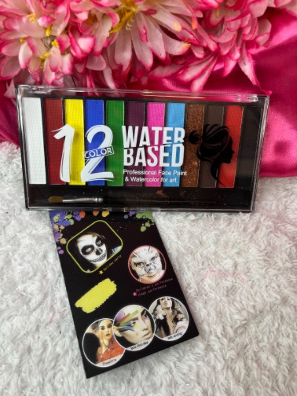 Producto - Set de pintura face y body 12 colores