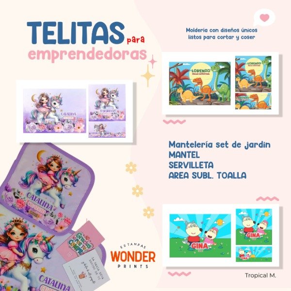 Producto - Telitas - Mantelleria Set Jardin