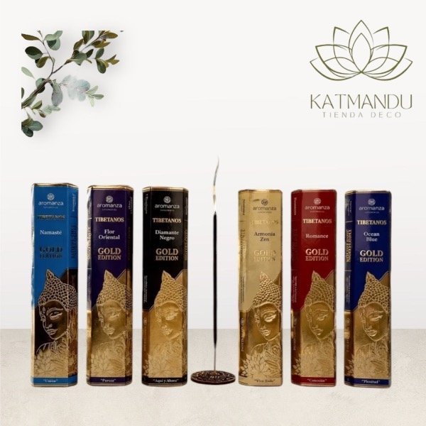 Producto - Sahumerios GOLD EDITION TIBETANO AROMANZA - 0