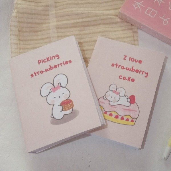Producto - Libretas Strawberry Bunny