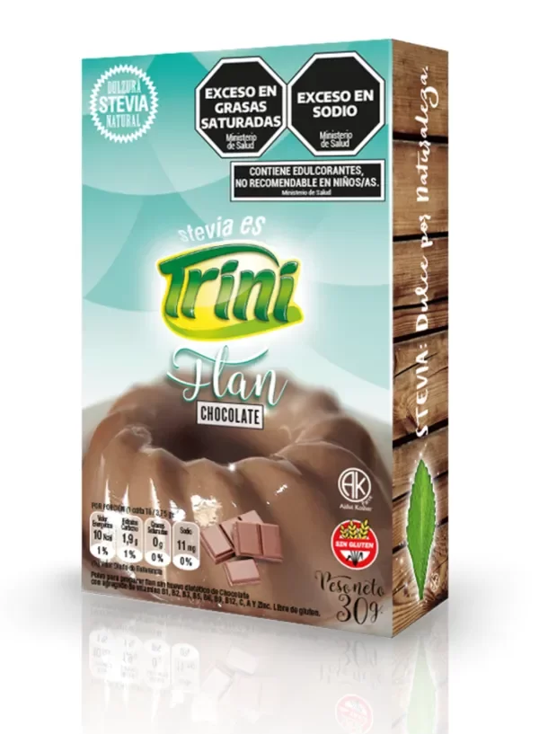 Producto - Flan de chocolate - Trini