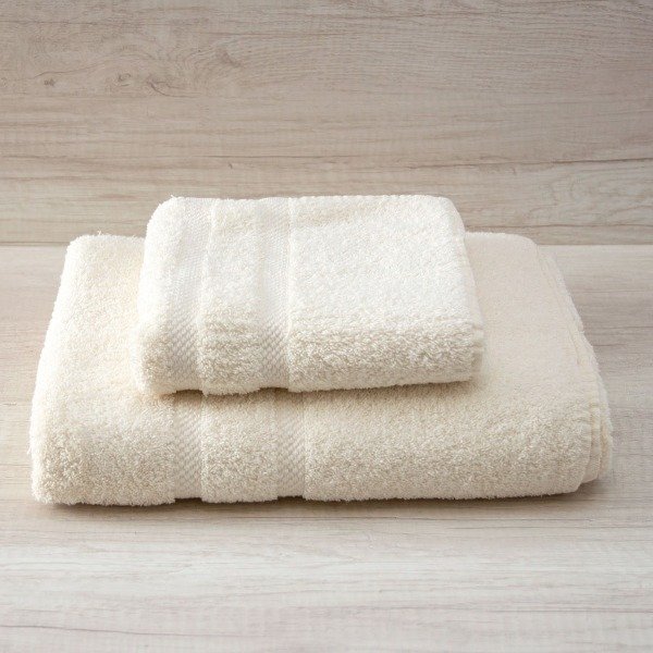 Producto - Juego toalla/toallón Pesado Crudo
