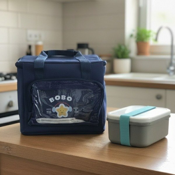 Producto - Bolso Termico  C/bolsillo trans.