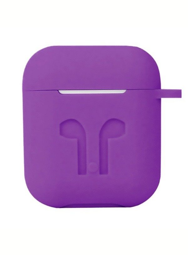 Producto - FUNDA DE SILICONA LISA PARA AIRPODS 1 Y 2 / RÉPLICAS I9, I12
