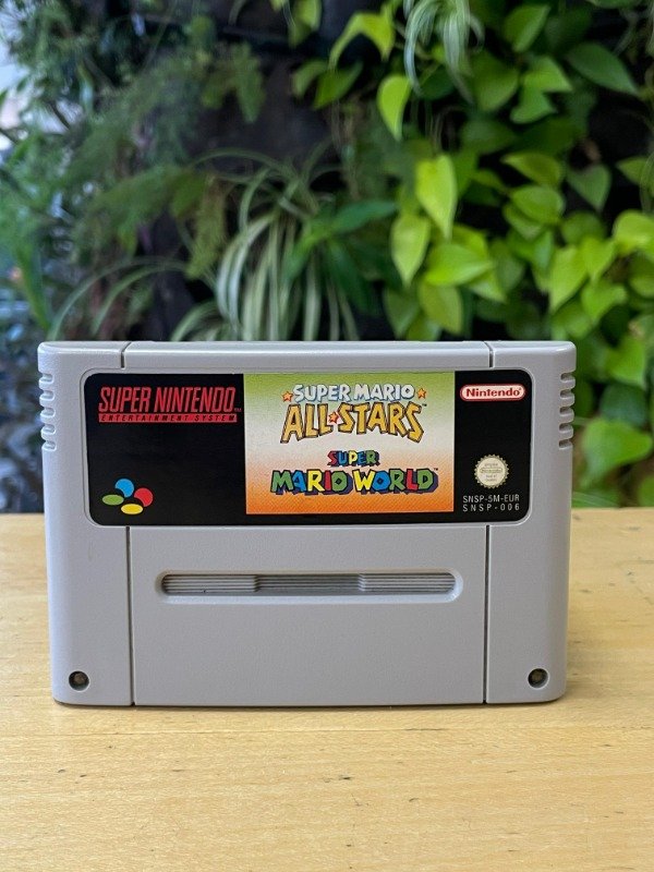 Producto - Juego Super Mario All Stars + Mario Word Super Nintendo Pal