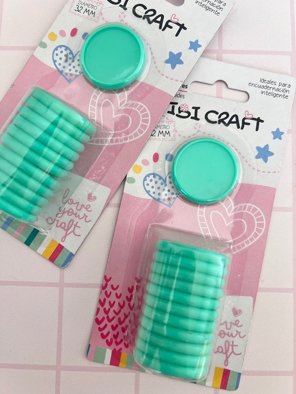 Producto - Discos para cuadernos 32 mm Aqua