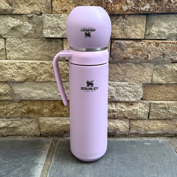Producto - COMBO MEDIA MANIJA CON MATE Y BOMBILLA (LILA)