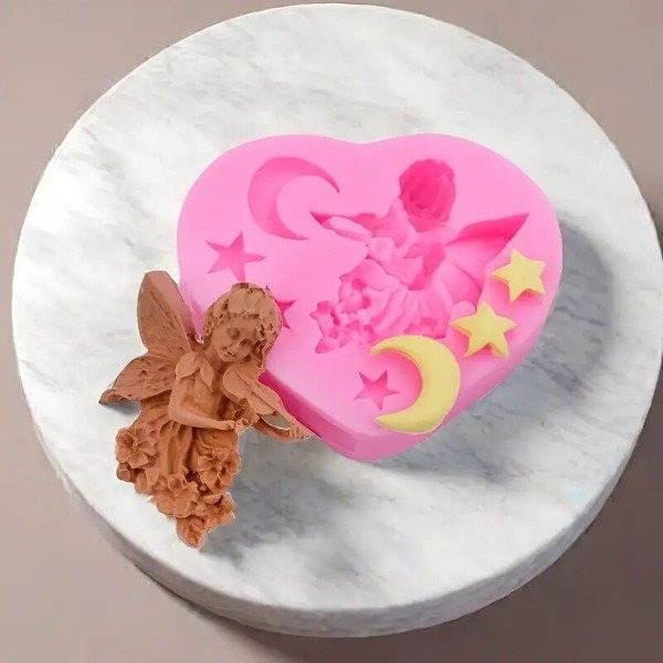 Producto - Molde ángel y estrellas