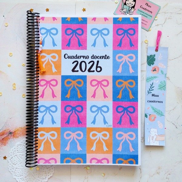 Producto - Agenda docente moños