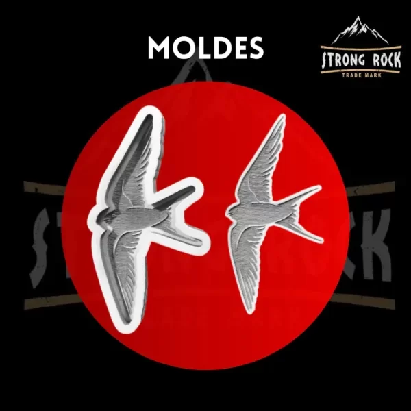 Producto - MOLDE GOLONDRINA Y SELLO ESTAMPADOR  15CM