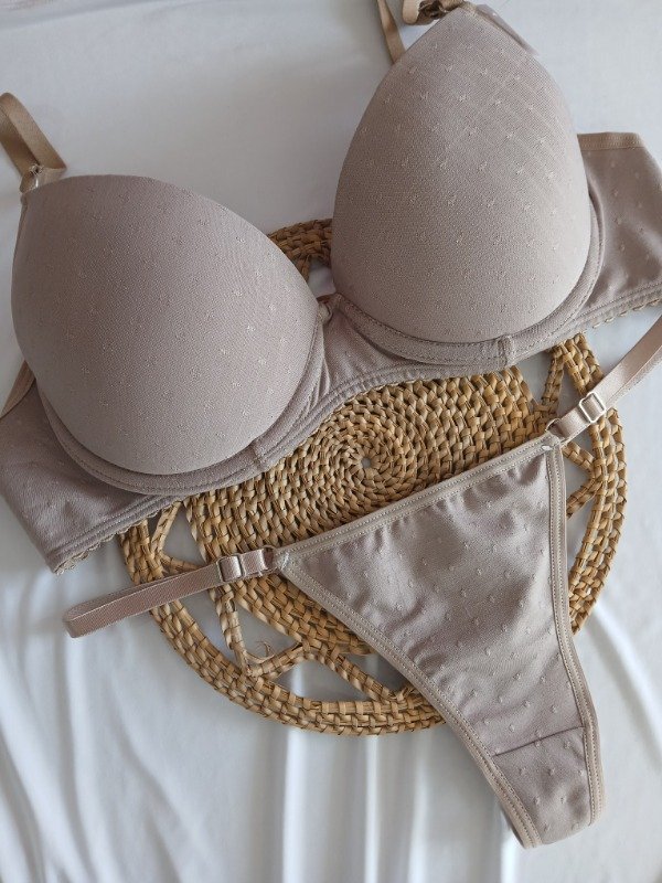 Producto - Conjunto armado nougat T.100