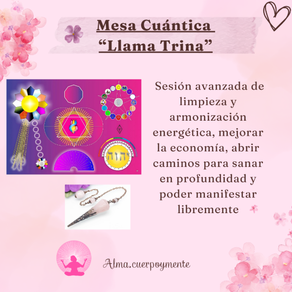 Producto - Mesa Cuántica Llama Trina
