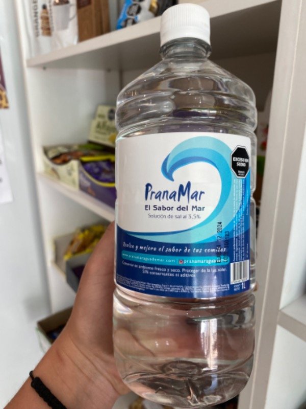 Producto - Agua de Mar