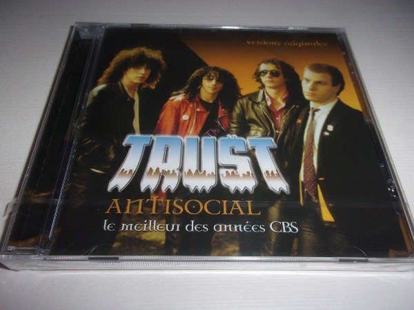 Producto - CD TRUST ANTISOCIAL LE MEILLEUR DES ANNEES CBS HARD ROCK FRANCIA EU L51