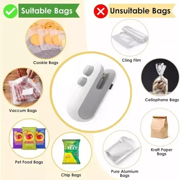 Producto - Mini Selladora de bolsas
