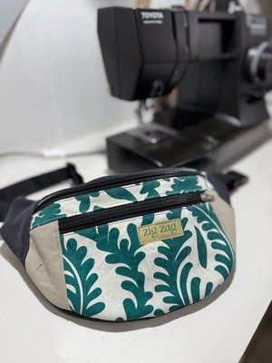 Producto - Riñonera Doble Cierre - Zigzag