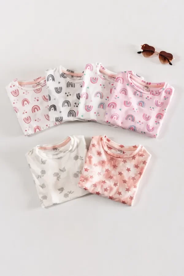 Producto - CAMISETA CON GLITER DE BEBA - COD 1091