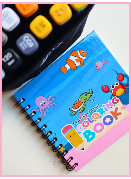 Producto - Coloring book - En el fondo del mar