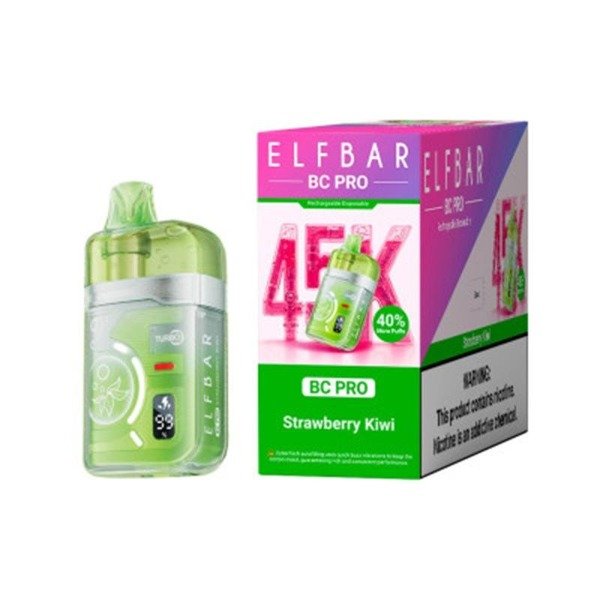 Producto - (POD DESCARTABLE) ELFBAR 45K BC PRO - STRAWBERRY KIWI