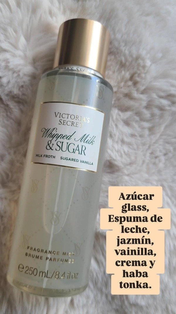 Producto - Whipped Milk and Sugar body splash 250 ml
