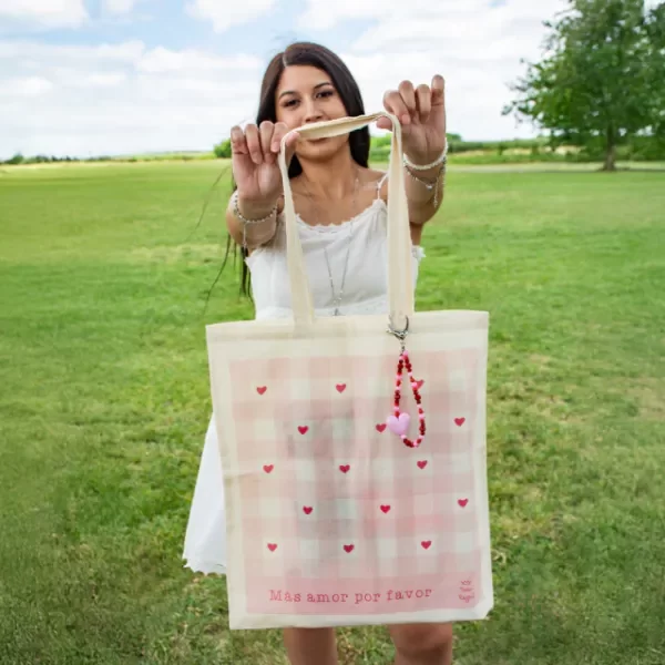 Producto - Tote Bag Cuadrillé