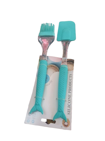 Producto - Set espátula + pincel sirena