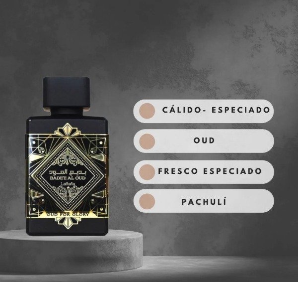 Producto - LATTAFA BADEE AL OUD HONOR Y GLORY  EDP 100 ML HOMBRE - 1