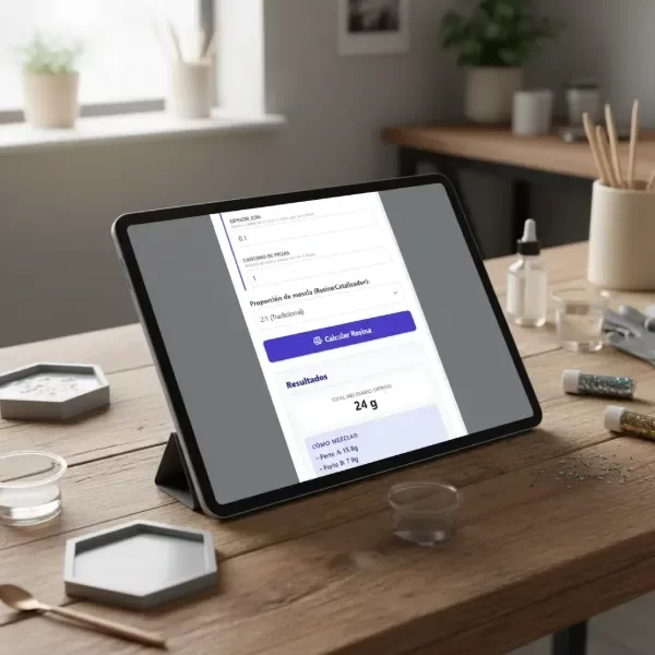 Producto - App Calculadora De Resina Digital + Consultor Experto Ia