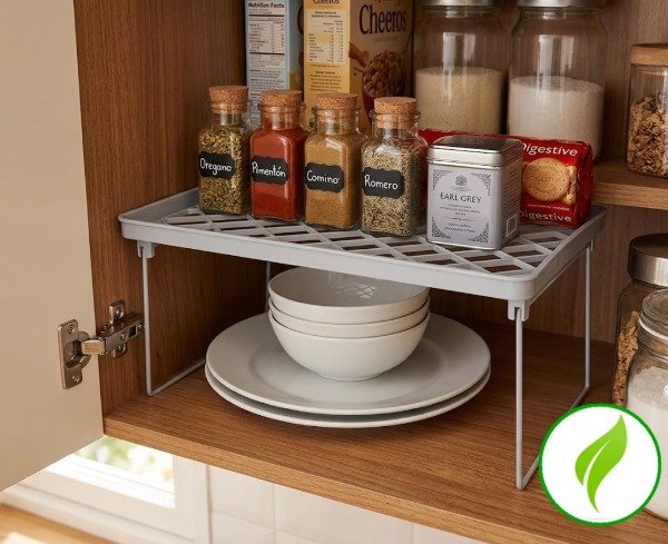 Producto - Estante Organizador Plegable  Alacena Apilable