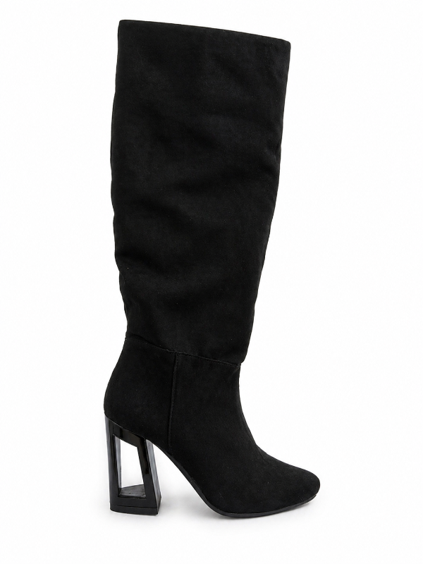 Producto - ART LUNA CALADA - Gamuza Negra