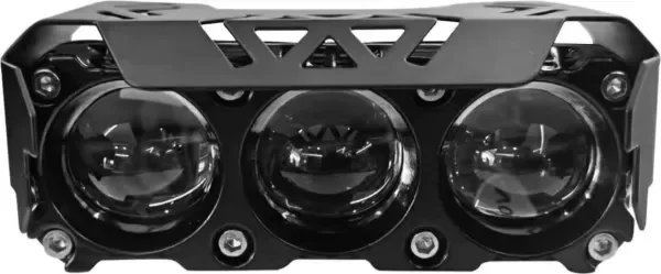 Producto - faro 3 led lupa rectangular 12v 24v - 1