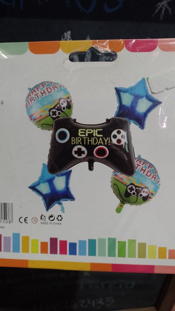 Producto - Set globos JOYSTICK