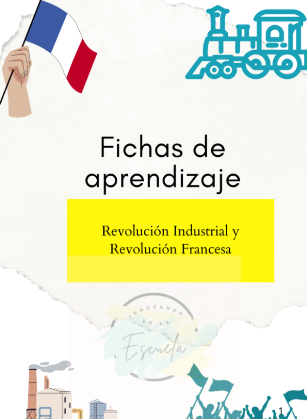 Producto - Fichas Revolución Industrial y Francesa