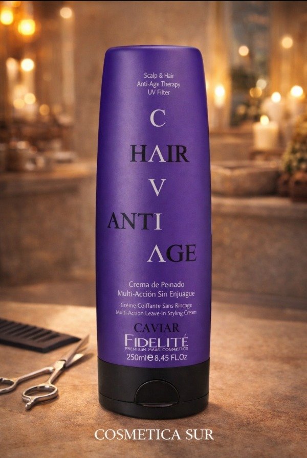 Producto - crema de peinado multi-acción caviar fidelite  (sin enjuague) x 250 ml