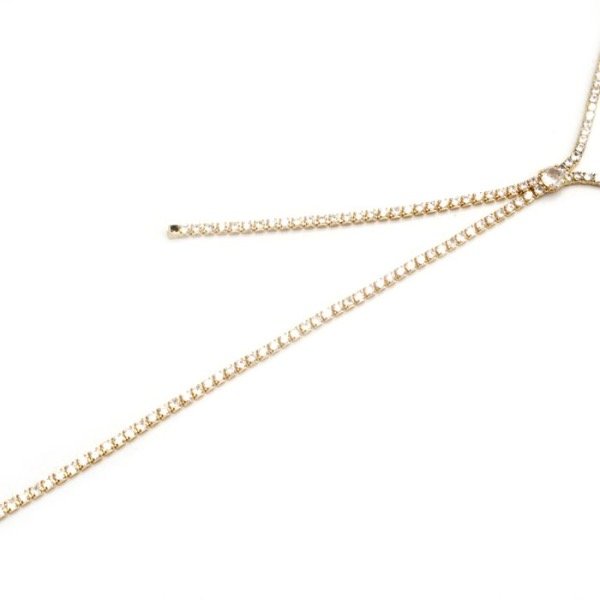 Producto - Conjunto Strass Dorado 36-42cm