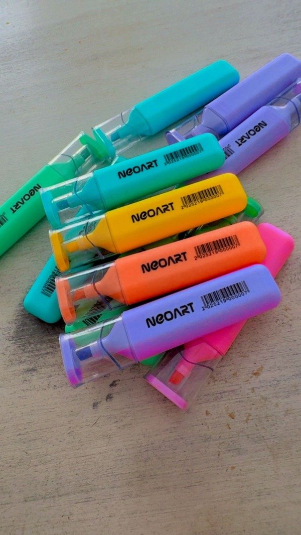 Producto - RESALTADORES PASTEL POR UNIDAD