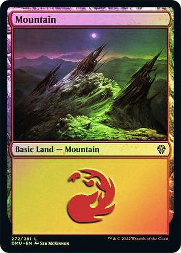 Producto - Mountain 272 Foil  Dominaria United
