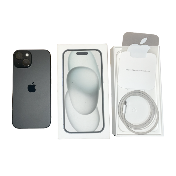 Producto - iPhone 15 128GB .Black. Grado B(Batería 90) + caja original