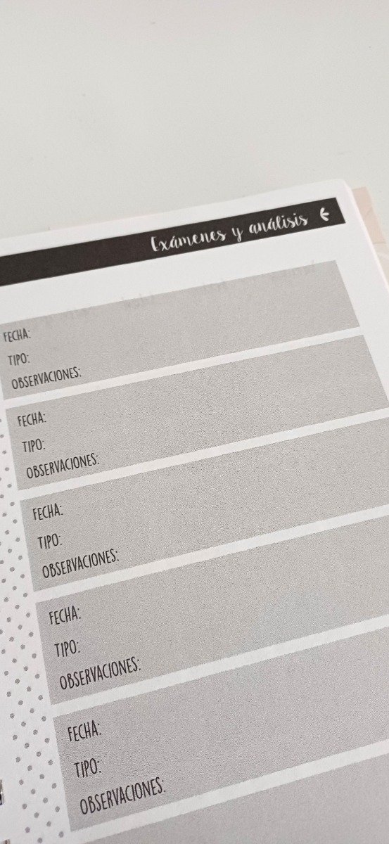 Producto - Cuaderno de embarazo: Ciervito beige - 10