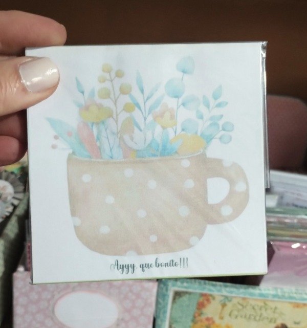 Producto - Notitas 10x10 Floral - 2