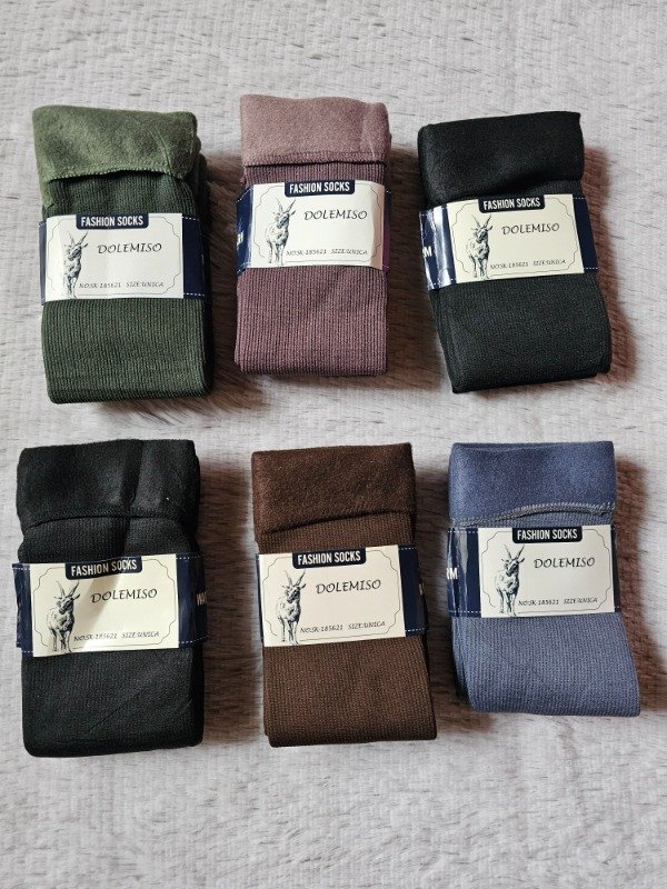Producto - Medias con FRIZA efecto piel COLORES