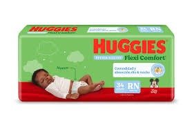 Producto - HUGGIES FLEXI COMFORT TALLE RN X 34