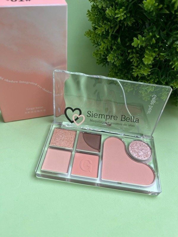 Producto - Sombra + iluminador + rubor