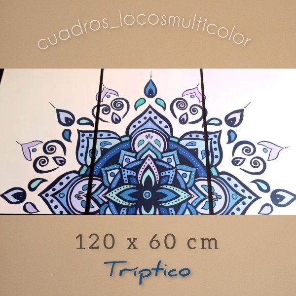 Producto - MANDALA TRÍPTICO mod 3 - 0