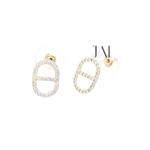 Producto - Aros chapas soda grande con piedritas