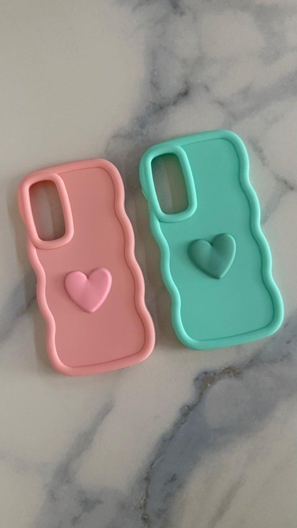 Producto - Funda ondulada corazón sam A35