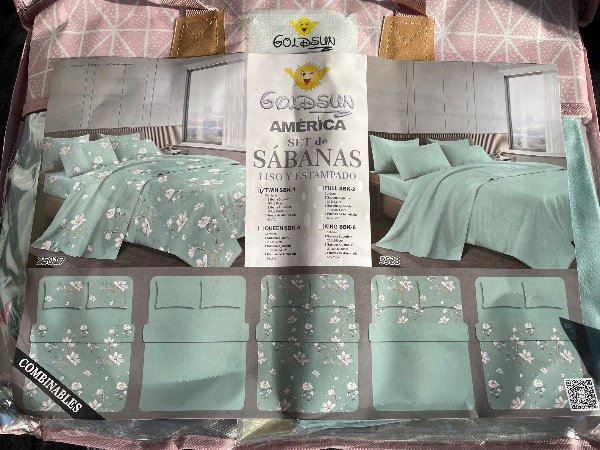 Producto - Sábanas GoldSun 2 en 1 TWIN - 8