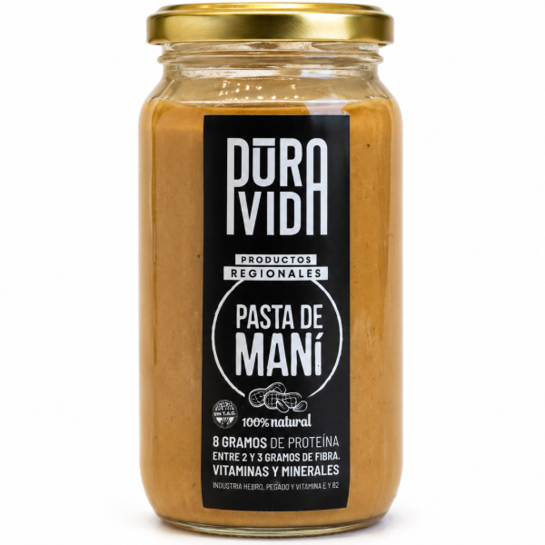 Producto - PASTA DE MANÍ PURA VIDA 370gr